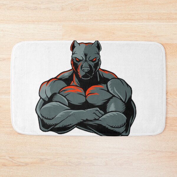 Item preview, wolf on steroids designed and sold by The Enthousiaste.