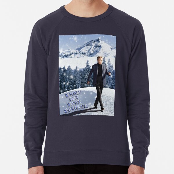 Walken in a winter wonderland sweater
