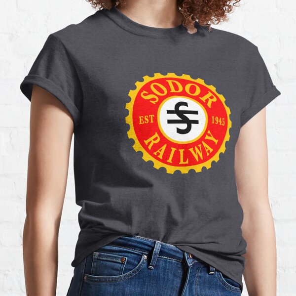 Thomas y sus amigos: Sodor Railway Logo Camiseta clásica