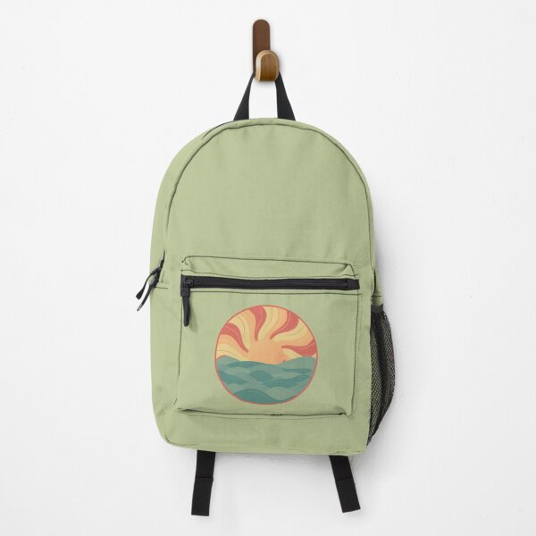 Item preview, Sundown surfer sea green and orange designed and sold by Gwebbel.