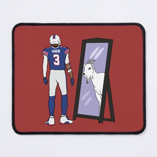 Item preview, Damar Hamlin Mirror GOAT designed and sold by RatTrapTees.