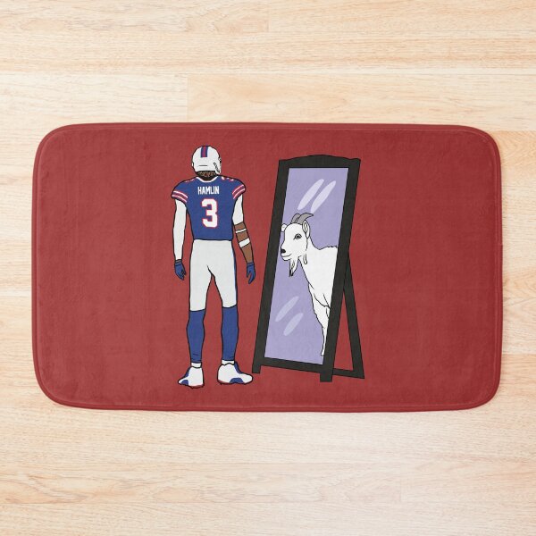 Item preview, Damar Hamlin Mirror GOAT designed and sold by RatTrapTees.