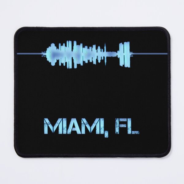 Item preview, Miami Florida Skyline Pulse designed and sold by Dude Stuff.