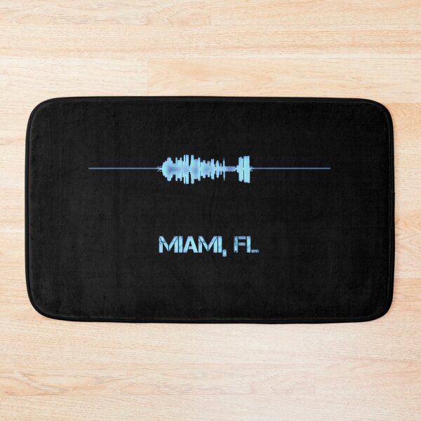 Item preview, Miami Florida Skyline Pulse designed and sold by Dude  Stuff.