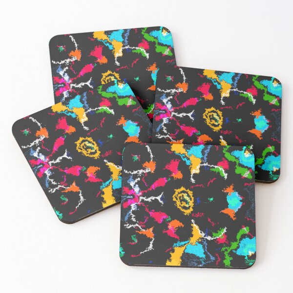 Item preview, Colorful chalk texture designed and sold by lalylaura.