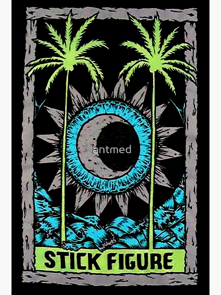 "Stick Figure Band" Sticker for Sale by antmed Redbubble