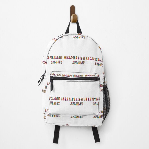 Item preview, Capitalism is ableist - political statement Wavy  designed and sold by MediTees.
