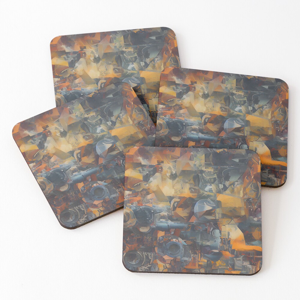 Item preview, Coasters (Set of 4) designed and sold by threlando.
