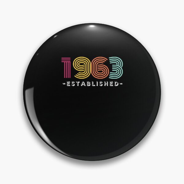 Item preview, Established 1963 - Retro - Birthday designed and sold by BearLoveDesign.