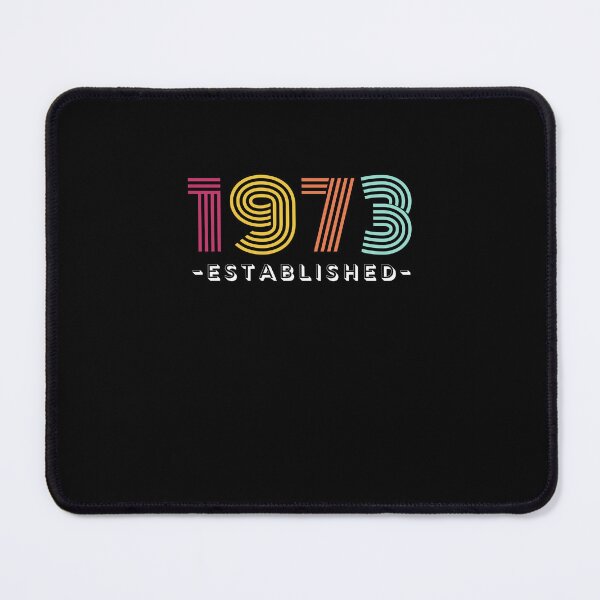Item preview, Established 1973 - Retro - Birthday designed and sold by BearLoveDesign.