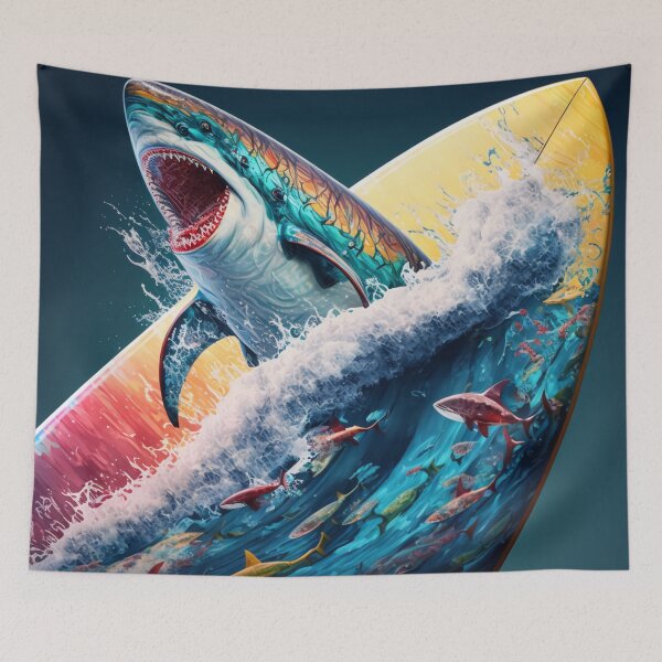 Item preview, Shark Attack designed and sold by Stianks.