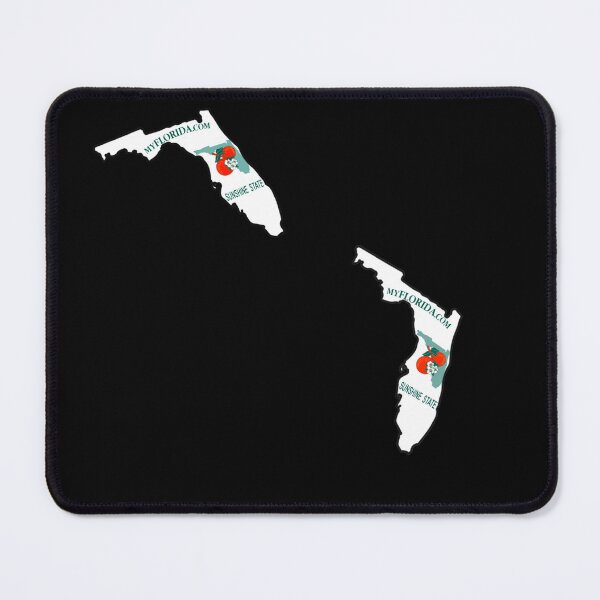 Item preview, Florida State Outline License Plate Pattern - Available on Stickers socks shirts mugs and more! designed and sold by Dude Stuff.