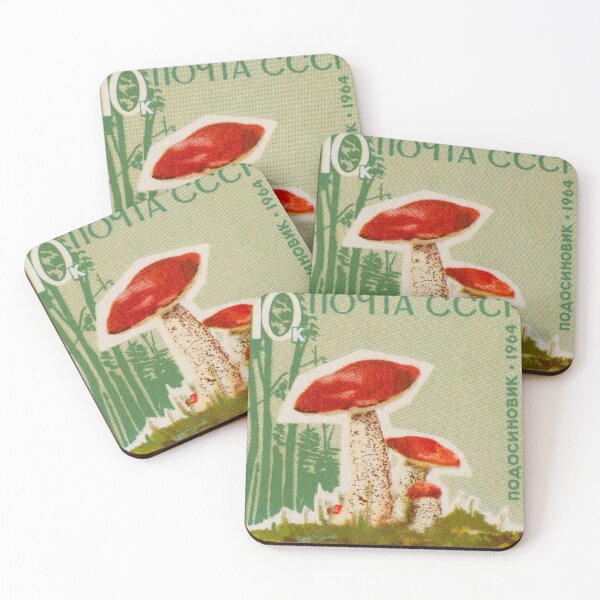 Item preview, Russia USSR Red Capped Mushroom Postage Stamp designed and sold by StampLand.