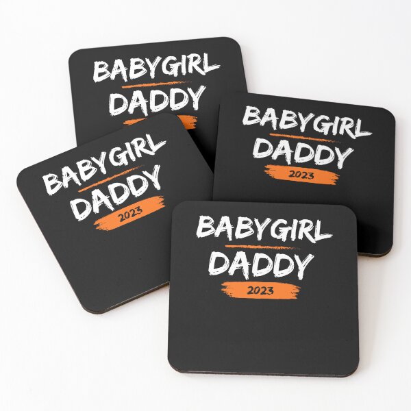 Item preview, Baby Girl Daddy Celebrate New Dad - Naranja designed and sold by BearLoveDesign.