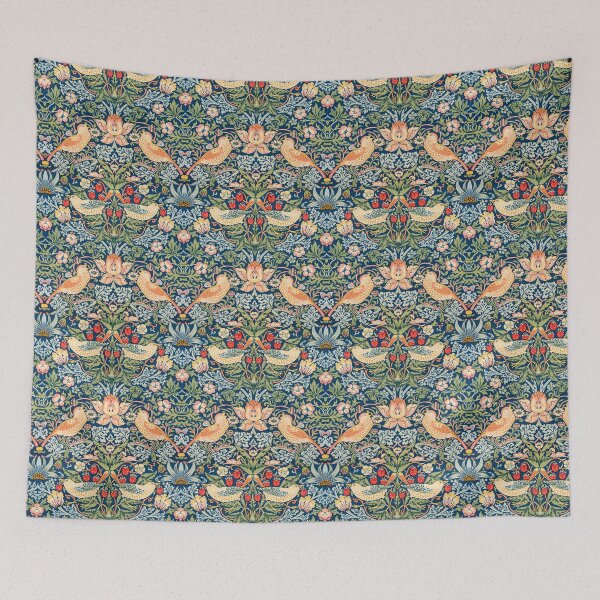 Item preview, Vintage William Morris Strawberry Thief Pattern designed and sold by PBJArt.