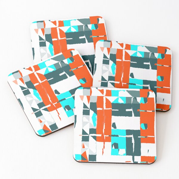 Item preview, Shapes in retro colors designed and sold by lalylaura.