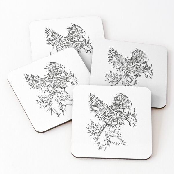 Item preview, Rebirth Phoenix Bird , reborn from the ashes , strength dark version designed and sold by FFelder.