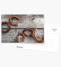Lucky Horse Shoes Postcards