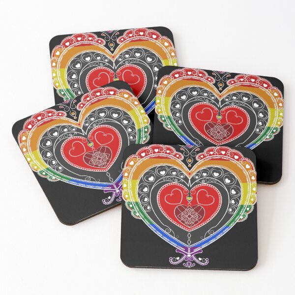 Item preview, Pride Heart Rainbow designed and sold by Make-It-Mico.