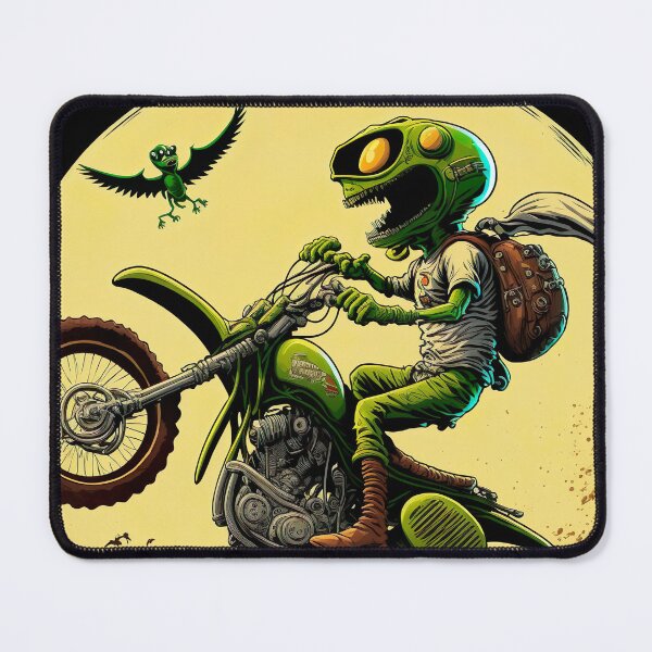 Item preview, Monster Riding Dirt Bike Anime Style designed and sold by KoolArtDistrict.