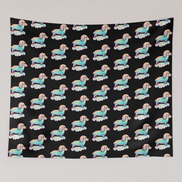 Item preview, Rainbow Dachshund designed and sold by Black-Glove.