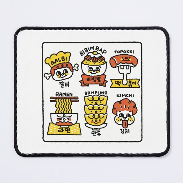 Item preview, K-foods Characters designed and sold by Joohyun Park.