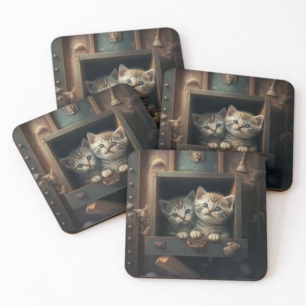Item preview, Young cats hid in the drawer designed and sold by Globuwear.