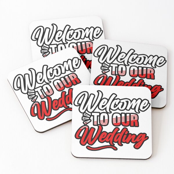 Item preview, Welcome to Our Wedding designed and sold by Sick Creativity.