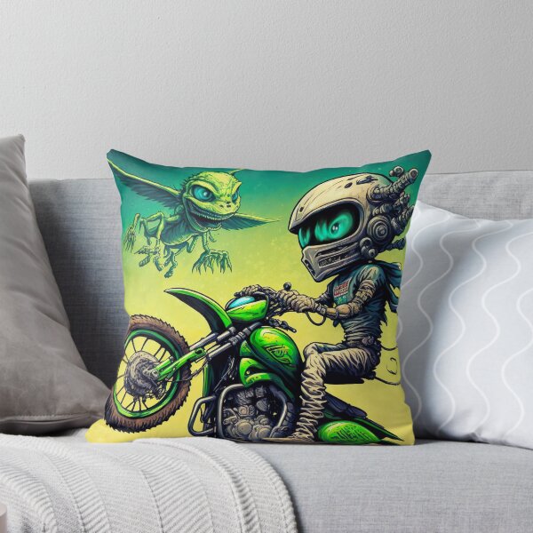Item preview, Monster Riding Dirt Bike Anime Style designed and sold by KoolArtDistrict.
