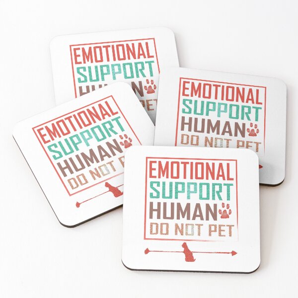 Item preview, Apoyo emocional humano no acariciar designed and sold by Designe4You.