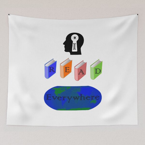 Item preview, I Read Everywhere designed and sold by gthylla.