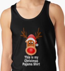 This Is My Christmas Pajama Tshirt Men's Tank Top