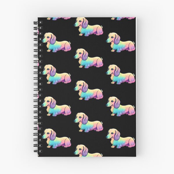 Item preview, Rainbow Dachshund  designed and sold by Black-Glove.
