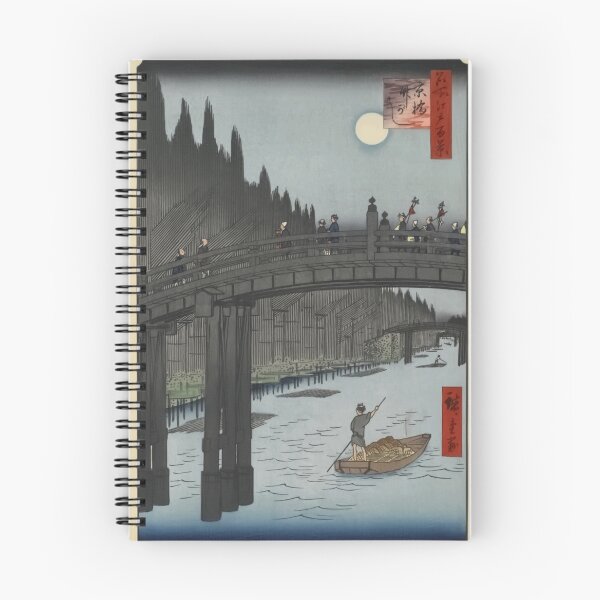 Item preview, Utagawa Hiroshige - Kyobashi Bridge  designed and sold by Persona-.