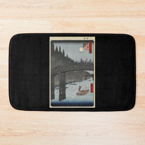 Item preview, Utagawa Hiroshige - Kyobashi Bridge  designed and sold by Persona-.