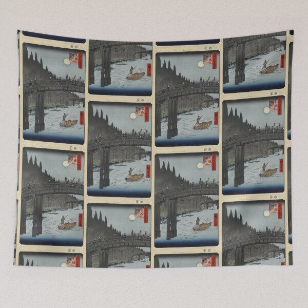 Item preview, Utagawa Hiroshige - Kyobashi Bridge  designed and sold by Persona-.
