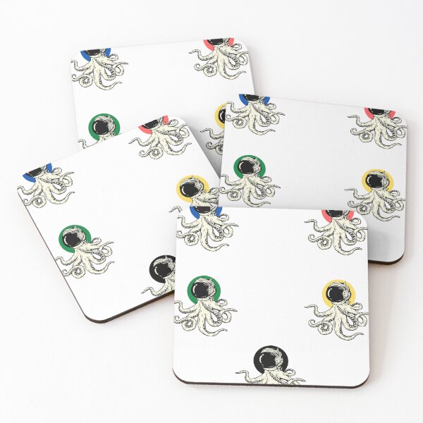 Item preview, octospace pack of stickers  designed and sold by FeelinGGo ✅.