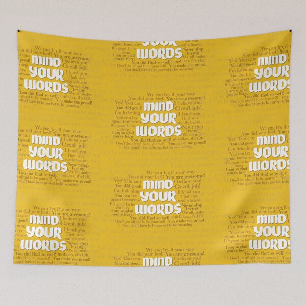 Item preview, Mind Your Words 1 designed and sold by LordinaEDerby.