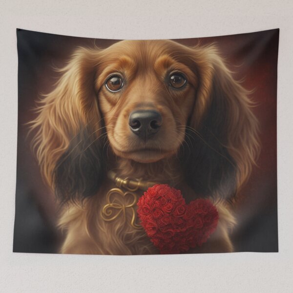 Item preview, My Dog Is My Valentine designed and sold by AndrewWorld.