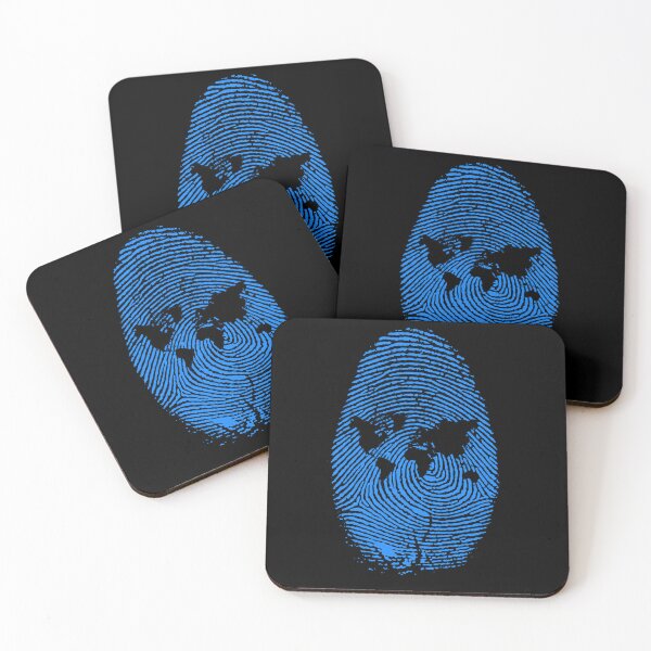 Item preview, Fingerprint earth map v2 designed and sold by RafaelLima7.