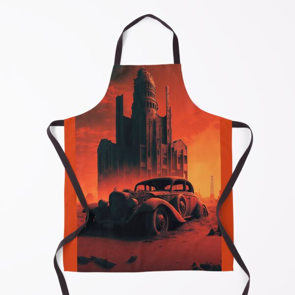 Item preview, Dystopian Sunrise: A Post-Apocalyptic Hot Rod Scene for Fans of Brutalism and American Industry #16 designed and sold by RodZnRoll.