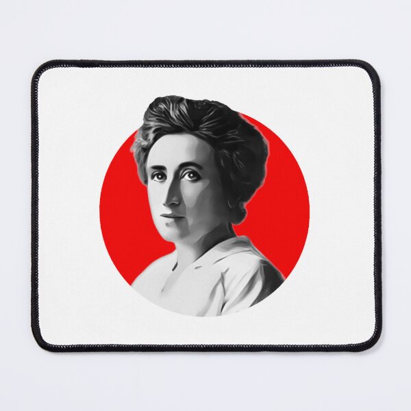 Item preview, Rosa Luxemburg stylised portrait designed and sold by RedRosaShop.
