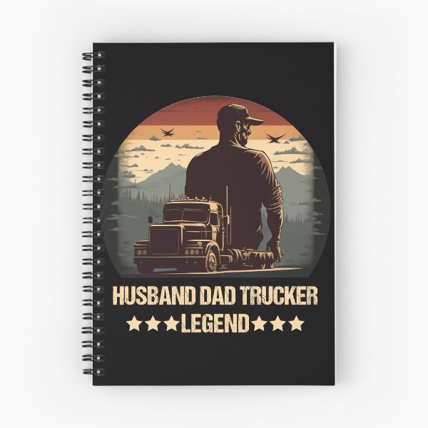 Item preview, husband dad trucker legend designed and sold by KinRow.