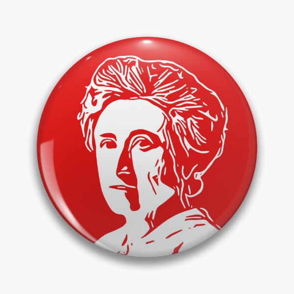 Item preview, Rosa Luxemburg portrait designed and sold by RedRosaShop.