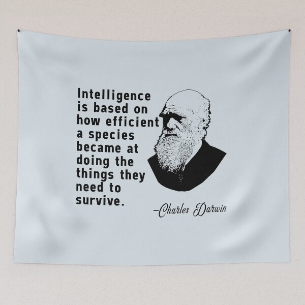 Item preview,  Charles Darwin Quote on Intelligence designed and sold by Greenbaby.
