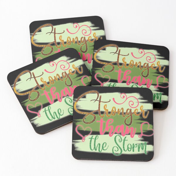 Item preview, Stronger Than The Storm, Motovational Quotes Cute designed and sold by the-NAME-.