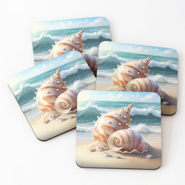 Item preview, shells on the beach designed and sold by Globuwear.