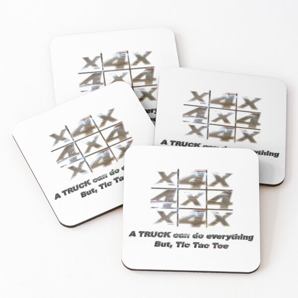Item preview, Truck Tic Tac Toe designed and sold by BloodSweatNTers.