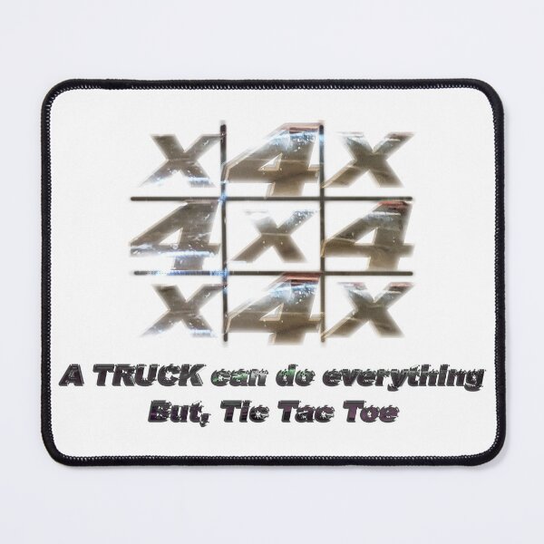 Item preview, Truck Tic Tac Toe designed and sold by BloodSweatNTers.