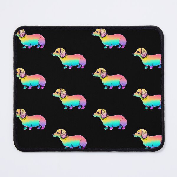 Item preview, Rainbow Dachshund designed and sold by Black-Glove.